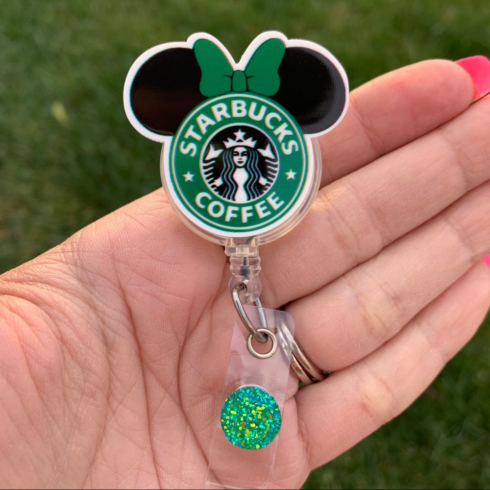 Disney Minnie Mouse Retractable Badge Holder